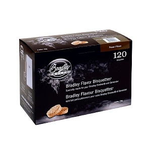картинка Брикеты для копчения древесные Bradley Smoker "Пекан/Pecan", 120 шт.