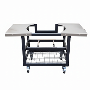 картинка Тележка с корзиной и столиками из нерж. стали для Primo Oval Family и XL