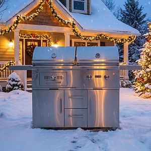 картинка Газово-угольный гриль Coyote Hybrid 50