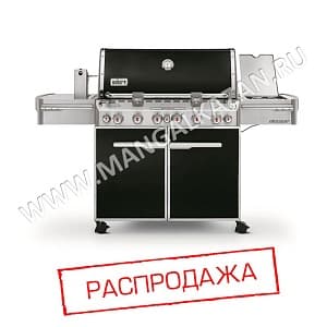 картинка Газовый Гриль Weber Summit E-670 GBS Черный