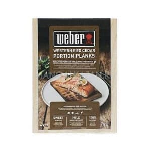 картинка МИГ-1052 Доски для копчения Weber малые, кедр, 4 шт.