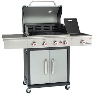 картинка Газовый гриль Landmann Triton 4.1 Cook Серебристый