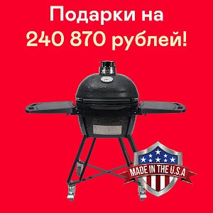 картинка Керамический гриль Primo Oval Junior All in One (США)