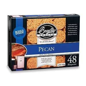 картинка Орех(Pecan), в упаковке 48 шт. Bradley Smoker