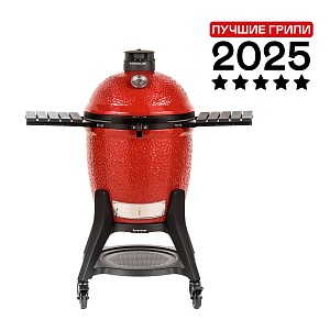 картинка Керамический гриль Kamado Joe Classic III с ножками и столиками