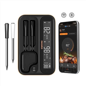 картинка МИГ-1869 Wi-Fi & Bluetooth термометр Inkbird INT-12BW